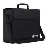 FLASLD Dokumententasche Feuerfest Wasserdicht, Tresor Feuerfest Wasserdichte Tasche, Große Kapazität Aktentasche für Dokumente, Laptops, Geldtasche, Pässe und Wertsachen