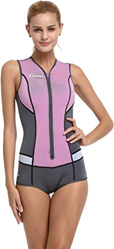 Cressi Idra Neoprene Swimsuit 2mm - Damen Swimming Wetsuit Neopren Badeanzug 2mm Neoprenanzug