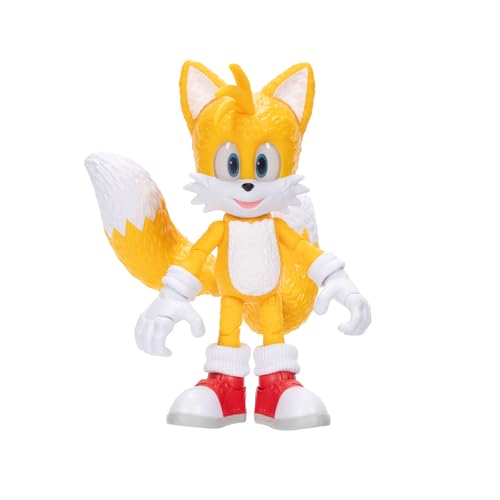 Sonic 424004 3 Movie 12,7 cm Tails The Hedgehog The Hedgehog Actionfigur, Bunt, 13cm