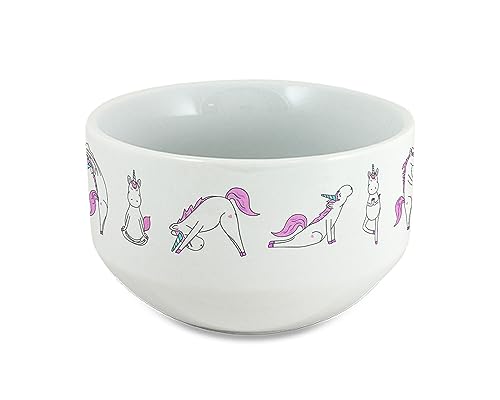 Lustige Müslischale Yoga Einhorn Müslischüssel Porridge Schale Schüssel Namaste Frühstück Unicorn