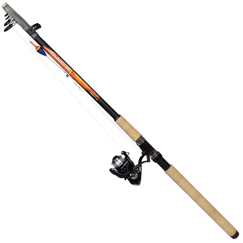 Forelle und Barsch Angelset 300 - Ruten- & Rollen-Combo für Forelle, Barsch & Friedfisch - Spinnrute Komplettset