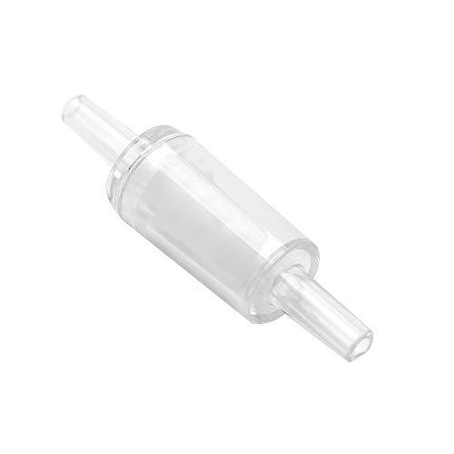 Tbest Heimtierprodukte, Riumlagen, Pump Aries10 Stück Einweg-Rückkehr-Check-VAE-Rium-Fisch-Sauerstoffpumpe Check-VAE-Schwarz (Transparentes Weiß)