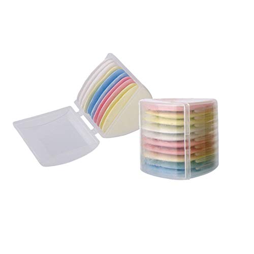 XINGSUI 10 Stücke Schneiderkreide, Dreieckschneiderkreide, Stoffmarkierungskreide, zum Schneidern, Nähen, Herstellen, Stoffmarkieren DIY-Kleidungsherstellung (4 Farben)