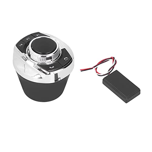 Universelle Drahtlose Lenkradsteuerungstaste, Funksteuerschalter -Taste Cup -Form mit Hintergrundbeleuchtung für Auto -Audio -Video -Navigationssystem