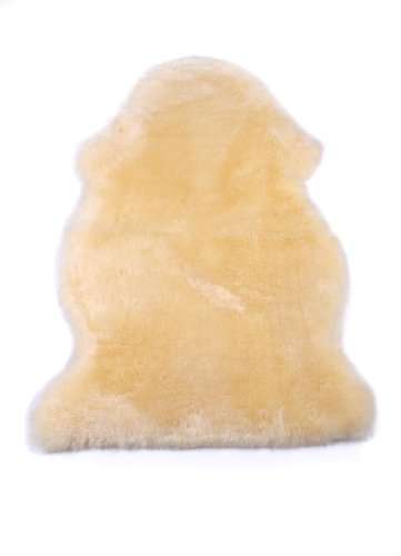 Naturasan Baby-Lammfell, geschorenes Babyfell, medizinisch gegerbtes weiches Schaffell zum kuscheln, med (90-100 cm genäht)