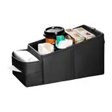 Vordersitz-Organizer – Auto-Caddy Vordersitz-Organizer – Auto-Getränkehalter für Lieferwagen, LKW, Kofferraum, Fahrzeug, Autoreisen, Reisen