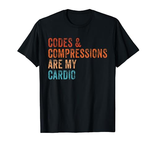 Codes & Kompression sind meine Ausbilder für Kardio-Chirurgen T-Shirt