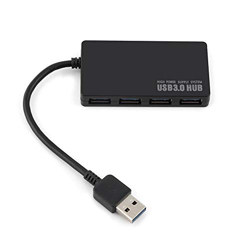 Annadue USB C Hub mit 4 Port, Intelligentes Smart Ladegerät, Multi Port Schnellladung, Übertragungsrate von 5Gbit / s, Mehrere Integrierte Sicherheitsvorkehrungen.