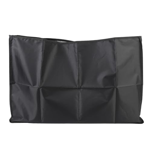 Computermonitorabdeckung, Computerbildschirmabdeckung Regenschutz Computerbildschirm Schutzhülle mit 420d Oxford Stoff Silber Beschichtete Staubabdeckungen für LCD HD Panel TV (71 * 46 * 10 cm)