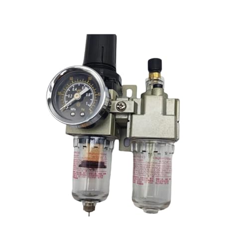 AC2010-02 Luftpumpe pneumatischer Öl-Wasser-Abscheider Filter Luftkompressor Regelventil Luftfilterregler Kupferkern(AC2010-02 SM PM,Copper core)