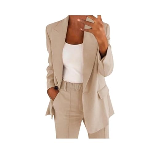 AACH angebote heute Damen Zweiteiler Sommer Set ElegantLässiges Casual Oberteile + Weites Bein Hose Mode Locker Outfit Basic Bequem Leichte Loungewear Streetwear Zweiteilige