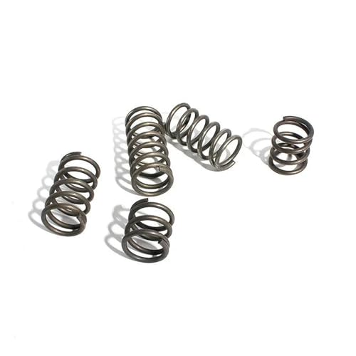 5 STÜCKE Kompressionsspule Sapring Rückholfeder 65MN Stahldruckfedern Drahtdurchmesser 0,6 mm Außendurchmesser 3-15 mm Länge 10/15/20 mm(15mm,8mm)
