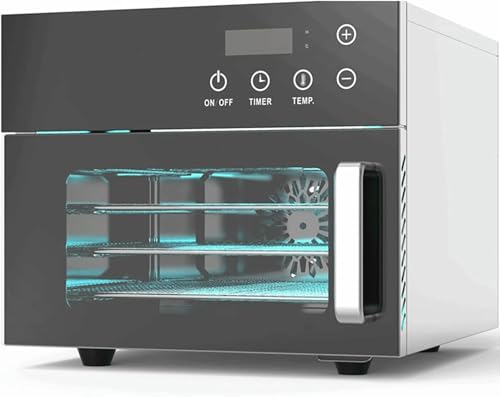 BTOIASYHF Dehydrator Für Elektrische Lebensmittel Dehydratormaschine Von 4 -Layer Edelstahl -Lebensmittel -Dehydrationstrockner Mit Wärmeschutz Für Gemüse
