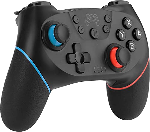 Diswoe 2022 upgrade switch controller, wireless switch pro controller für nintendo switch lite oled, wireless controller für switch mit weckfunktion, bewegungssteuerung, vibration