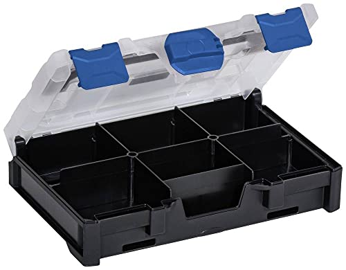 Allit EuroPlus MetaBox mini 63 Sortimentskoffer (L x B x H) 250 x 167 x 63mm Anzahl Fächer: 6 Inhal