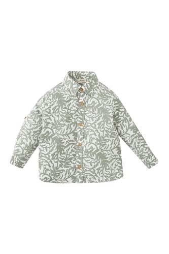 DeFacto Baby Hemd Junge, Stilvolle Shirts für Baby-Jungen und Hemden für Baby-Jungen, Bequeme Langarmshirts für Baby Jungen