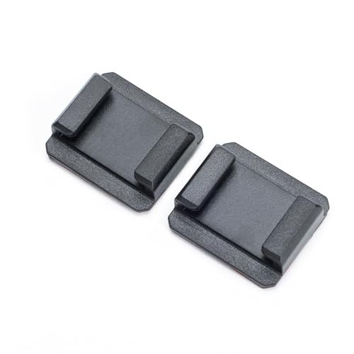 VRIG Plastic Cold Shoe Mount (2pcs Pack) Thread for Camera Cage Flash LED Monitor Microphone