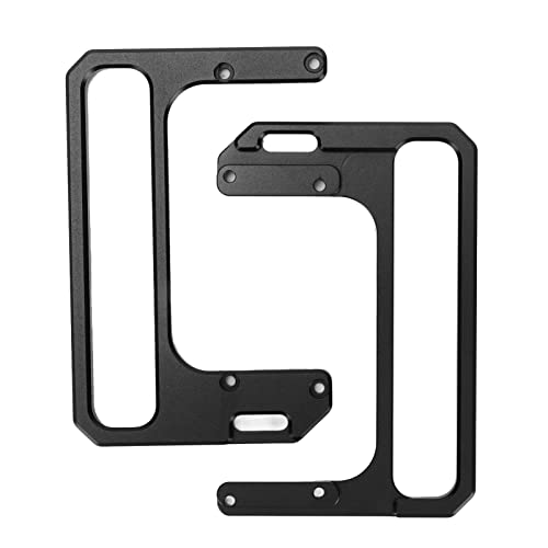Funkschild für Xiegu X6100, Kurzwellen-Funkschild Aluminiumlegierung Seitengriff Funkschutzhalterung für Xiegu X6100