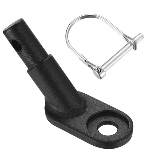 Fahrradanhänger Kupplung, Fahrrad Anhängerkupplung Fahrrad, Universal Hundeanhänger Fahrrad Anhängerkupplung Kupplung Fahrradanhänger Adapter Zubehör für Kinderwagen Fahrrad, mit Sicherungsstift