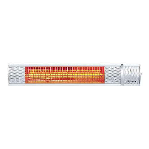 TROTEC Standheizstrahler IR 2050 – Heizleistung 750 W / 1500 W / 2000 W – Infrarotheizung, IP65, Outdoor, inkl. Fernbedienung
