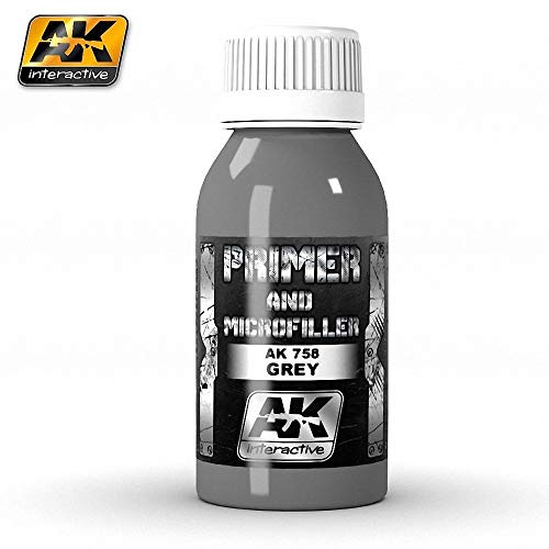 (AK00758) - AK Interactive Grey Primer Microfiller 100ml