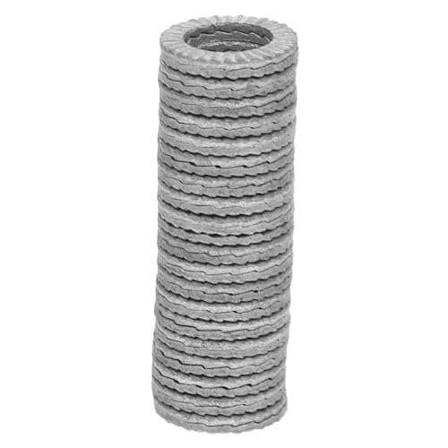 PRETYZOOM 20 Stück Keil-manganstahl-unterlegscheiben, Doppelstapel-sicherungsscheiben Für Die Druckverteilung Von Schrauben Und Muttern, Silber M10