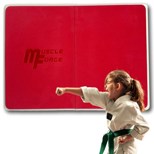 MuscleForge® Brechbrett für Kampfsport, Bruchtestbretter Taekwondo Karate MMA, Schlagbrett, Schaumstoff bedeckt Boxbrett für Erwachsene & Kinder, Taekwondo Breaking Boards