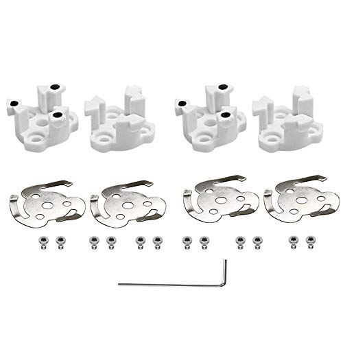 ALPGEN 4 Stück/Set Propeller Basis Motor Pad Ersatz Reparatur Ersatzteile/Fit Für Dji Phantom 4 / /Fit Für Phantom 4 Pro Drohne Zubehör Ersatzpropeller (Farbe: Für Phantom 4)