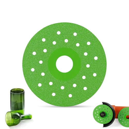 Kaezuy Diamant Trennscheiben Für Fliesen Keramik Glas 100x20x1mm Schleifscheibe Felsplatten Steinmetzarbeiten Mit Winkelschleifer Kompatibel