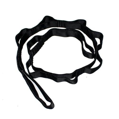 Fonyiunce Daisy Chain 180 cm|Aerial Yoga-Seil|Bandschlinge Kletttern|Yoga-Dehnband|Verstellbares Nylon-Übungsband|Gymnastikband Elastisch|Übungsbänder für Stretching,Pilates,Fitness,Klettern