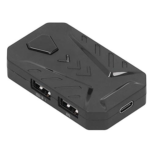 PUSOKEI Maus- und Tastaturkonverter, Tastatur- und Mausadapter, Gamecontroller-Konverter für P3 / P4 / Series/ONE/N -Switch