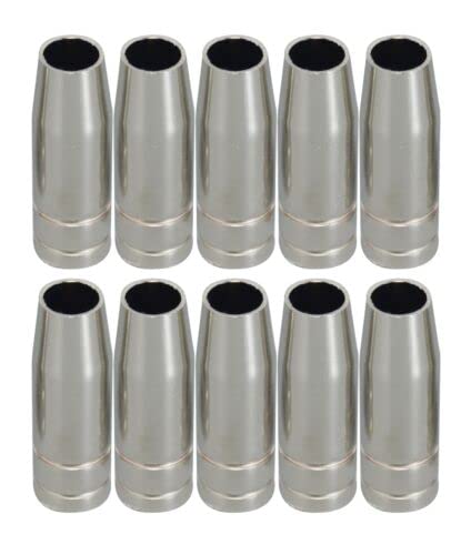 RIVERWELD 15AK MB15 MIG MAG CO2 Schweiß brenner mit 145.0075 konischer Düse Schild becher Gasdüse 10pk