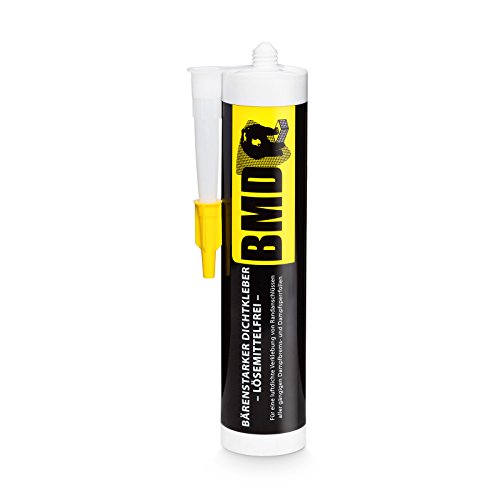 1x bauelastischer Folienkleber 310ml Dichtkleber 310ml Anschlusskleber für Dampfbremsen Dampfsperren Klimamembran Dachbahnen Dach nach ENEV DIN 4108 Teil 11