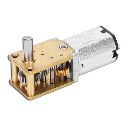 Gear Mikro-Drehzahlminderungsmotor, DC 12V 16RPM Mikro-Geschwindigkeitsreduzierungsmotor, N20 Metall-Zahnradgetriebemotor CW/CCW Mini-Elektromotor miniatur motor für Robotermodell