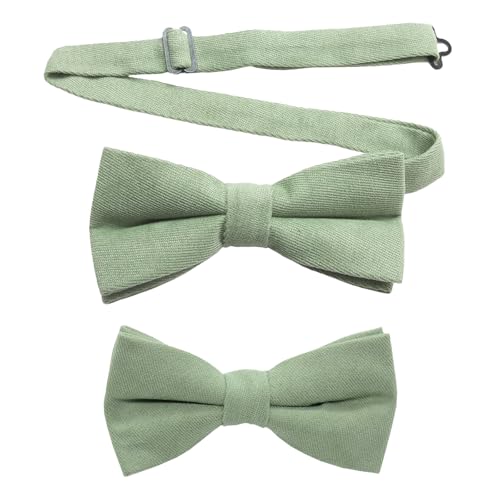ZhongShuang 1 Stück Fliege Mintgrün Herren，Herrenschmetterlingsknoten,Fliege Grün Fliegen, Für Bankette Partei Abschlussbälle Hochzeiten Abschlussfeiern (Mintgrün)