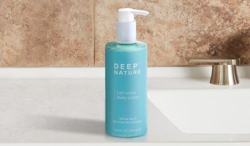 Novotel – Deep Nature Körperlotion – Bambusextrakt, weiße Teeblätter, Weizenproteine – 500 ml – Exklusives Hotelprodukt