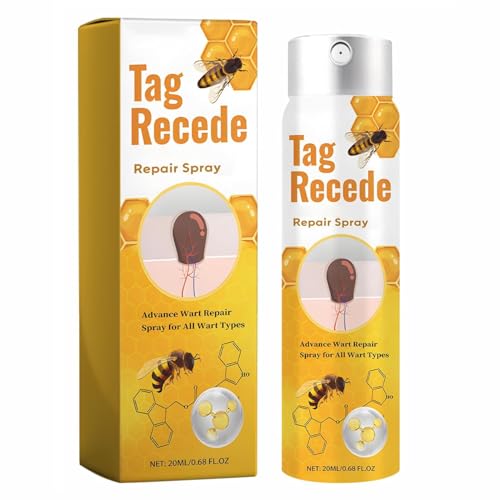 Tag Recede, Tagrecede Behandlungsspray, Tags Spray für alle Hauttypen, 20 ml (1 Stück)