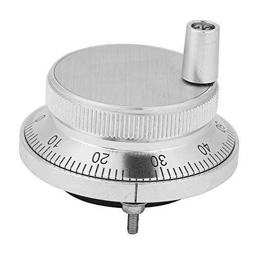 Elektronisches Handrad, 5 V, 4 Klemmen, CNC-Handrad, 60 mm Durchmesser, CNC-Maschinen-Drehgeber, manueller Impulsgeber mit Griff