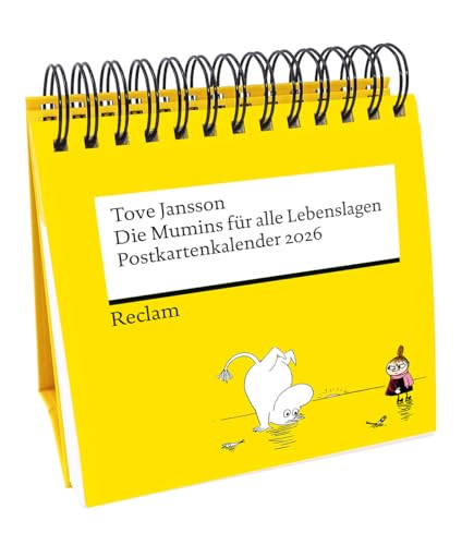 Die Mumins für alle Lebenslagen. Postkartenkalender 2026: Mit Zitaten und Illustrationen von Tove Jansson – Mit den Mumins durch das Jahr – Für alle Fans der kultigen Trolle