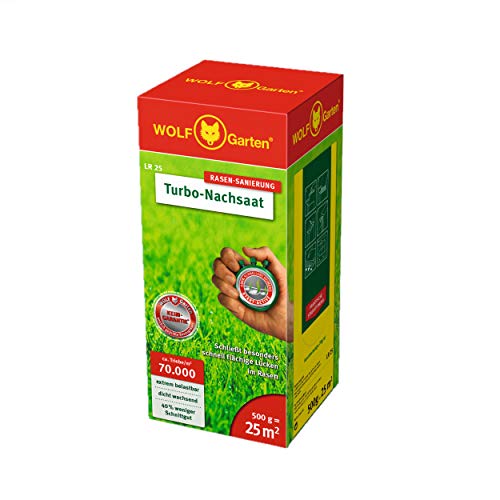 WOLF Garten WOLF-Garten - Turbo-Nachsaat, 25 m²; 3826020, Braun