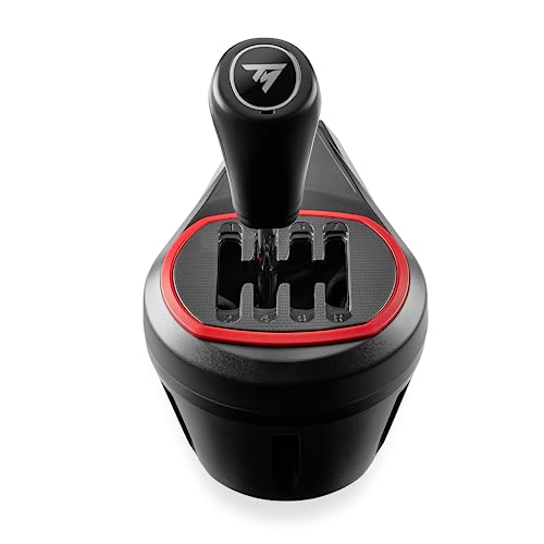 Thrustmaster TH8S Shifter - Hochpräziser sequentieller und H-Schaltschema-Schalthebel für PC, PS4, PS5, PS5 Pro, Xbox One und Xbox Series X|S