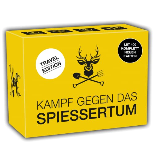 KAMPFHUMMEL Kampf gegen das Spiessertum – Travel Edition – mit 400 komplett neuen Karten in leichterer und kompakter Form
