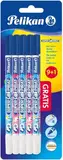 Pelikan Tintenlöscher Super Pirat, Set mit 10 Tintenkillern, Strichstärke B (breit), 9+1 Stück, 317545