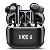SKIUDCT AI Sprachübersetzer Kopfhörer, 3-in-1 Echtzeit übersetzer Ohrhörer mit 164 Sprachen, 6 Übersetzungsmodi, ENC Mic, Bluetooth 5.3 Kopfhörer in Ear mit App für Business, Reisen, Lernen, Schwarz