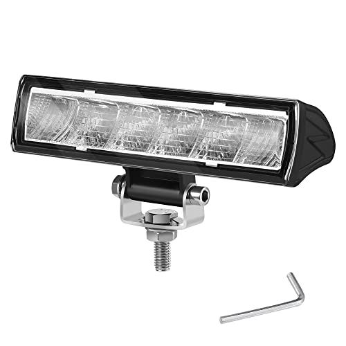 EverBrite LED Zusatzscheinwerfer 12V/24V, 18W 15cm Fernscheinwerfer, IP66 Wasserdicht Scheinwerfer für SUV Auto Traktor Bagger Off-Road-Fahrzeuge