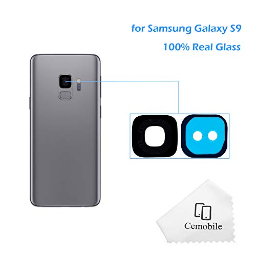Cemobile Hinter Kamera Glas linse Abdeckung Kameraobjektiv mit Klebstoff Für Samsung Galaxy S9 G960F G960F/DS G960U G960W G9600