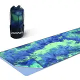 JIGOOPLEY Yoga Zubehör Damen Yoga-Handtuch rutschfest, Reise Yogamatte Faltbar Leicht Yogatuch für Yoga Matte, Gymnastikmatte Yoga Decke Handtuch für Fitnessstudio,Yogamatten Yoga Mat für Hot Yoga