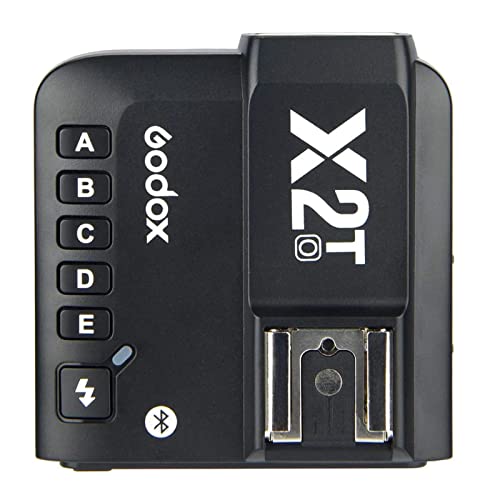 Godox X2T-O TTL-Funkblitzauslöser für Olympus, Panasonic, Unterstützung der HSS-Funktion 1 / 8000s, 5 dedizierte Gruppentasten und 3 Funktionstasten