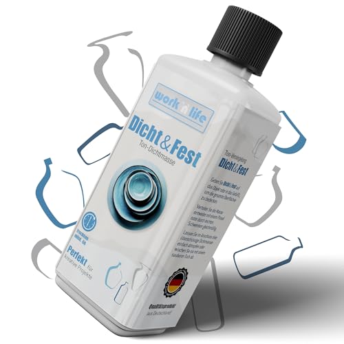 Tondicht Versiegelung 250ml - Premium Keramik Versiegelung für Ton Beton Terrakotta - Versiegelung für Ton - Tondicht wasserfest & lösungsmittelfrei - wasserfest versiegeln (500, Gramm)
