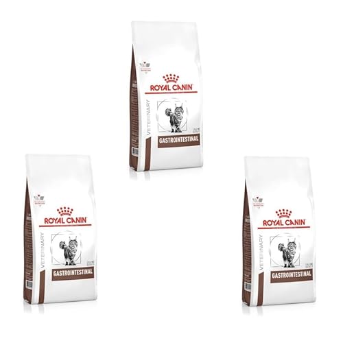 Royal Canin Gastrointestinal Feline | 3er Pack | 3 x 400 g | Trockenfutter für Katzen | Kann unterstützend helfen bei gastrointestinalen Erkrankungen bei Katzen | Hohe Akzeptanz